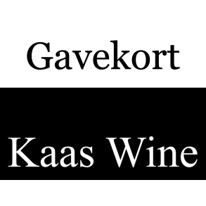 Gavekort til Kaas Wine  den sikre gave til vinelskeren!