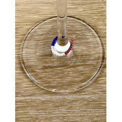 6 stk. Champagneglas Richard Juhlin Optimum plus 6 stk. glassmykker